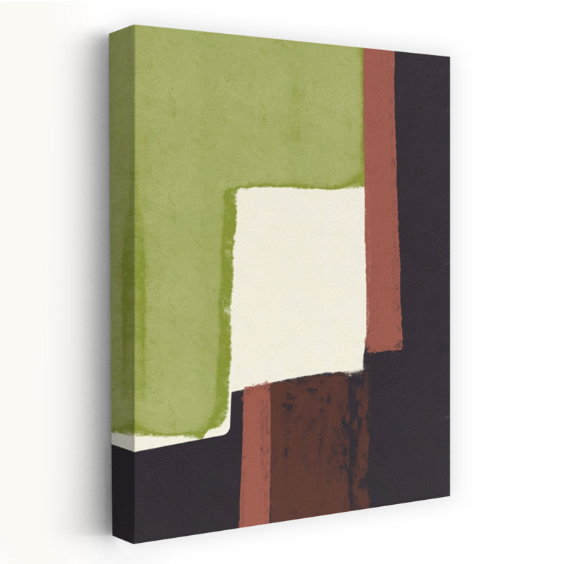 Reproduction d'art mural géométrique moderne abstrait abstrait moderne, H 36 po x l 24 po