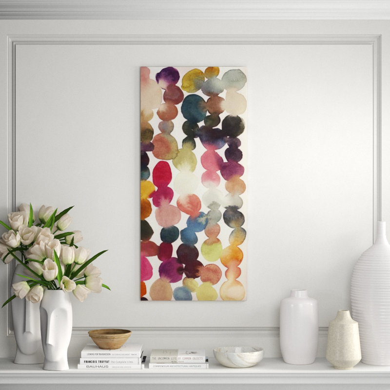 Jellybeans III Print by Emma Brooks, 44" H x 20" W, Glass Coat