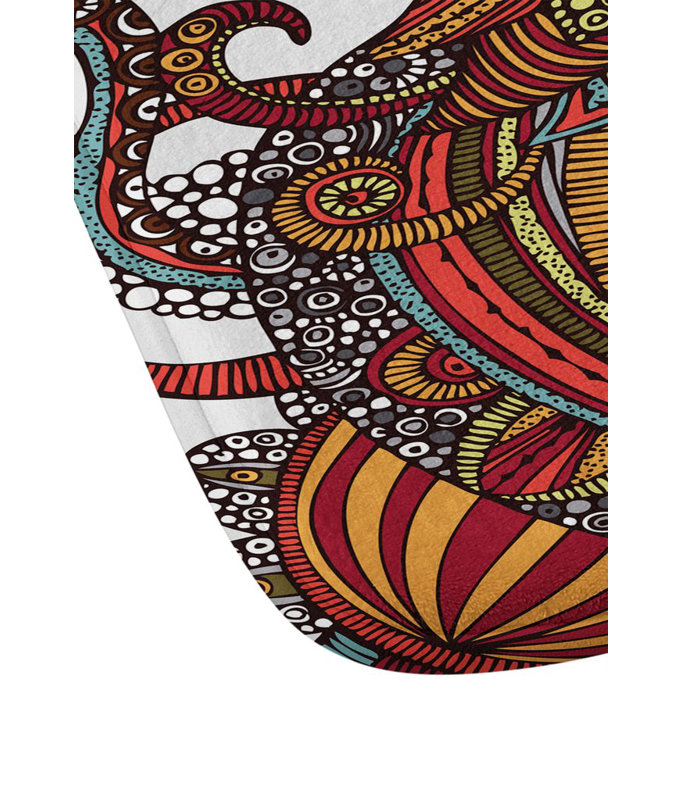 Tapis pour salle de bain paradise oiseau