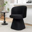 Chaise rembourrée pivotante en velours Dantzler-1966709624