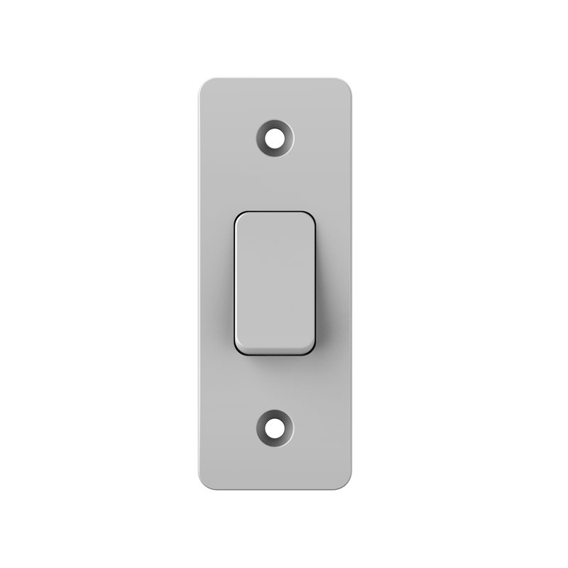 Ener - J Wireless Kinetic Architrave Grid Switch White