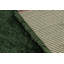 Vintage Swedish Rya Rug, Green Scandinavian Solid High Pile - Rug & Kilim