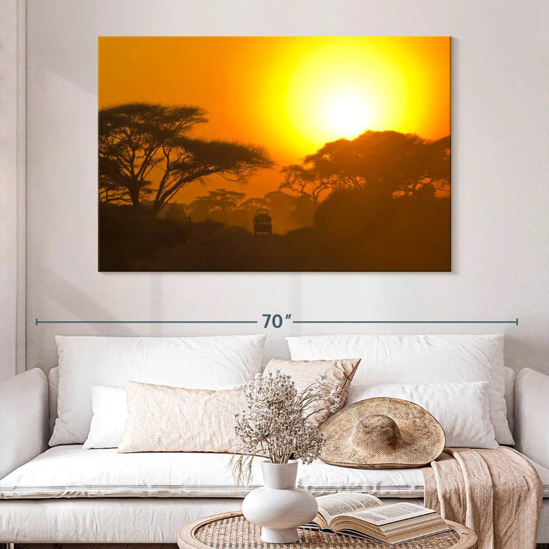Alvord Savannah Sunset, 34" H x 51" W
