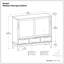 Armoire de rangement moyenne