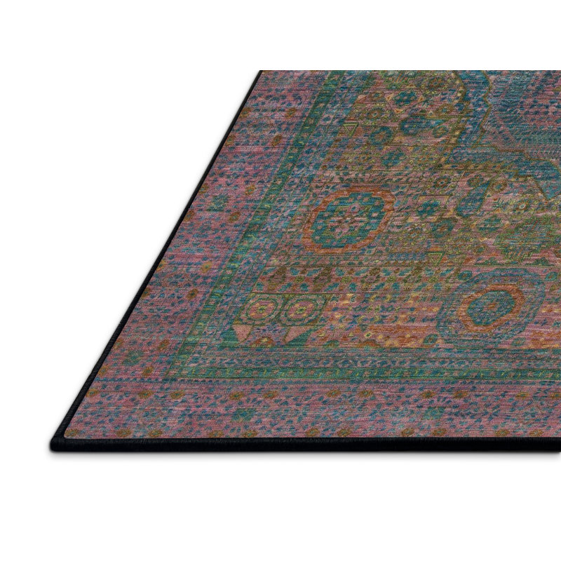 Tapis abstrait 1330, Rectangle de 2 pi x 3 pi