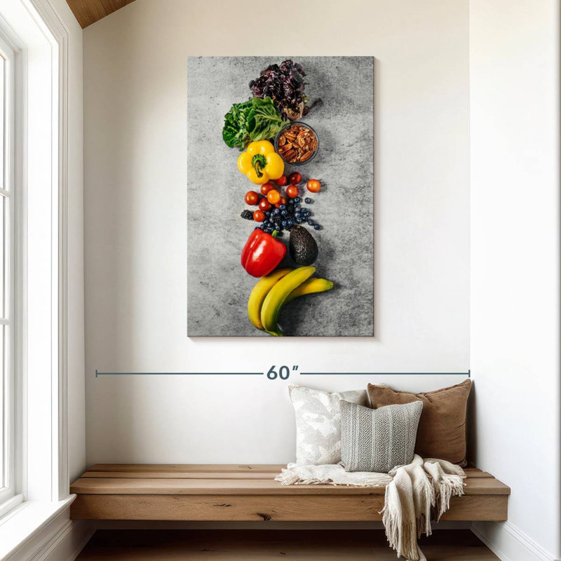 Gamme de fruits et légumes Yarlin, H 45 po x l 30 po