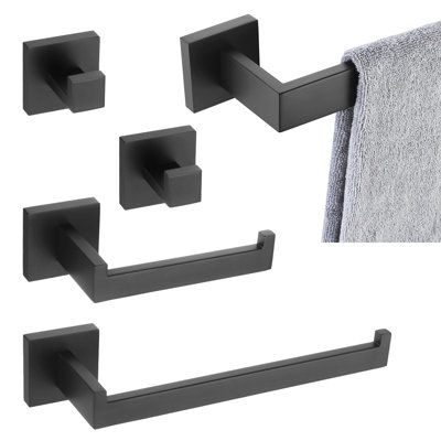 Ensemble de quincaillerie de salle de bain 5 pièces