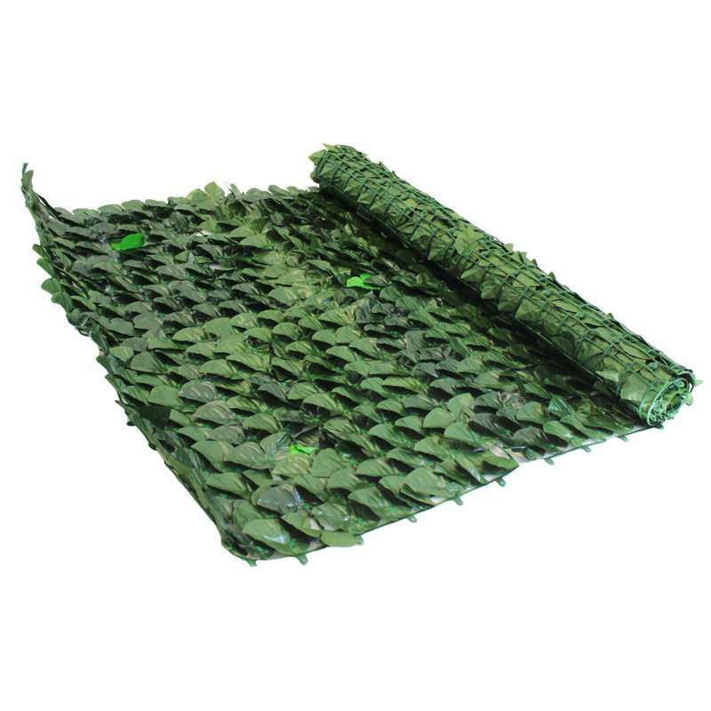Faux Philodendron Hedge, 150cm H x 300cm W x 2 cm D
