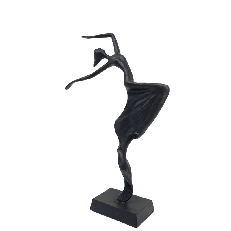 NATALIA DANCER Iron Figurine 33cm, Mocha
