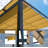 Outdoor Retractable Perla with WeatherResistant Sun Shade Canopy, Aluminum Perla Gazebo-98126729-98126730
