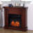 Simulated flame electric heating fireplace core for home and homestay use-140982570