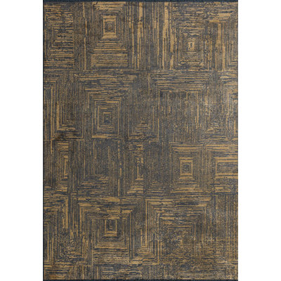 Tapis traditionnel à motif géométrique