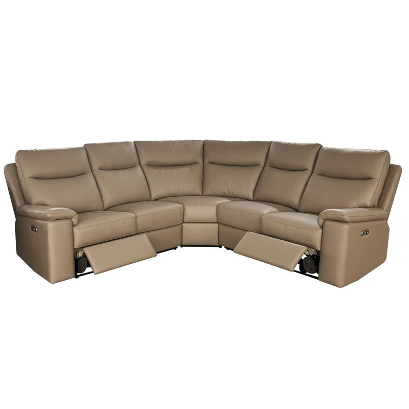 5 Seater Corner Sofa, Taupe