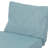 Outdoor Chair Cushion Set (2 Seat + 2 Back), 22"x22" Water-repellent Foam Cushions For Patio Garden Club Chairs-1358092693