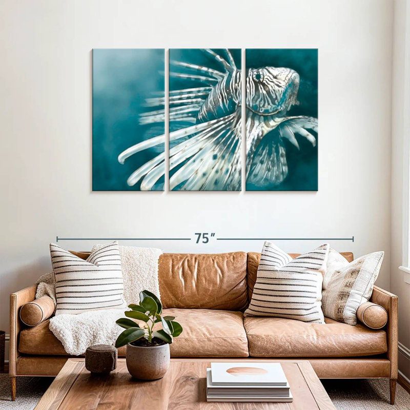 Lionfish Stripes, 36" H x 57" W