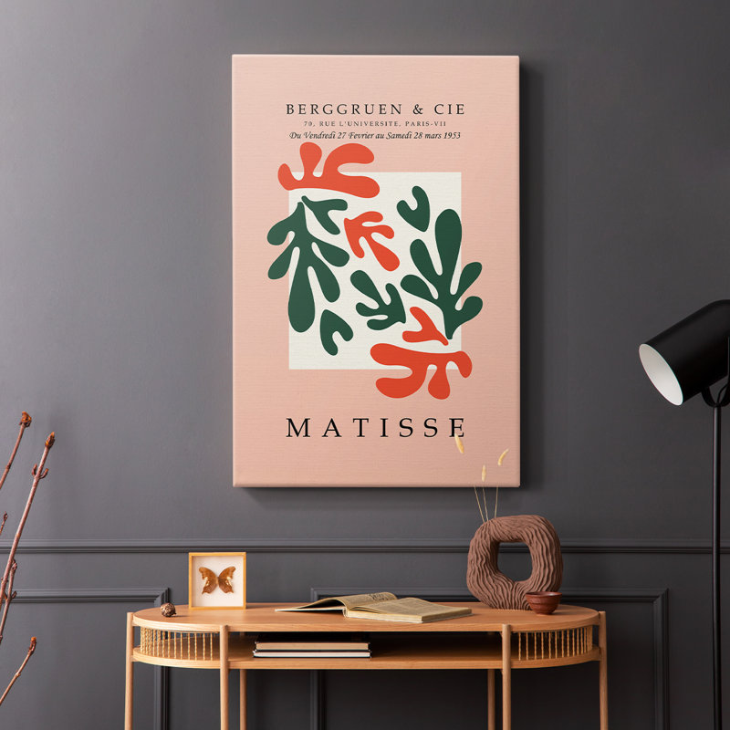 Matisse CCCCXX, reproduction d'art encadrée, H 27 po x l 18 po