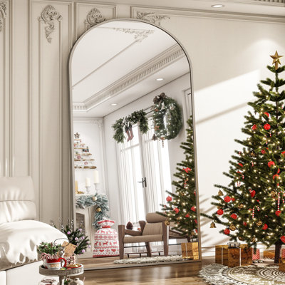 Shatterproof Arch Full Length Mirror - Basics by Wayfair™