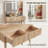 Vanity Desk with LED Mirror & Charging Station-593148022