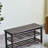 Chinese Style Shoe Changing Stool 8 Pair Solid Wood Shoe Storage Bench