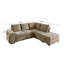 Canapé modulaire rembourré avec repose-pieds 94,88 po-1111629574