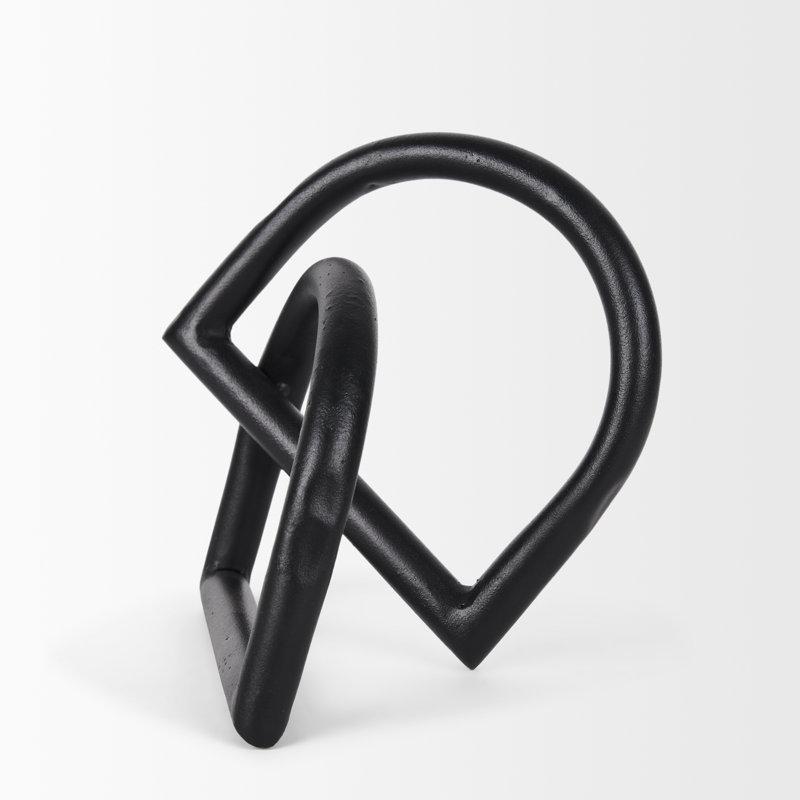 Figurine Seidina, Noir, H 6,1 po x l 5,91 po x P 5,91 po