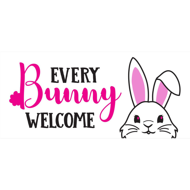 Paillasson Spring Holiday Every Bunny Welcome