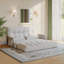 Canapé-lit convertible en velours côtelé 59,1 po avec dossier réglable, canapé-lit pliable pour la chambre à coucher, le dortoir et les petits espaces-1809838145