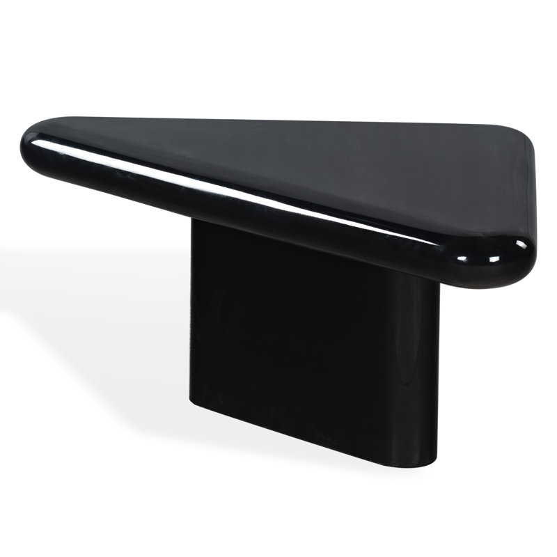 Bellalynn Conrete Coffee Table, 16" H x 30" L x 30" W, Black