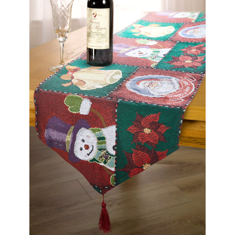 Helm Santa Patchwork Table Runner