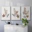 Autumn Leaves I, reproduction encadrée sur toile 3 pièces-91891267-91891266