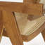 Chaise en teck teinté et rotin naturel-2050270117