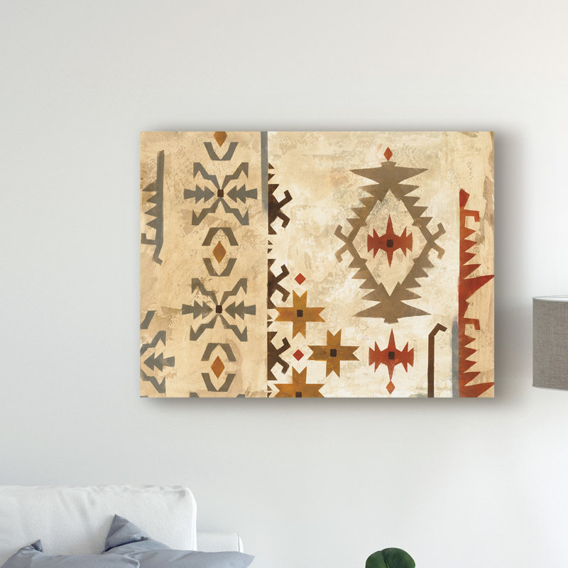« sud-ouest design v », reproduction d’impression sur toile tendue, H 14 po x l 19 po x P 2 po