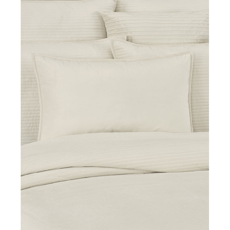 Housse de coussin décoratif lombaire Townsend, Ivoire ivoire
