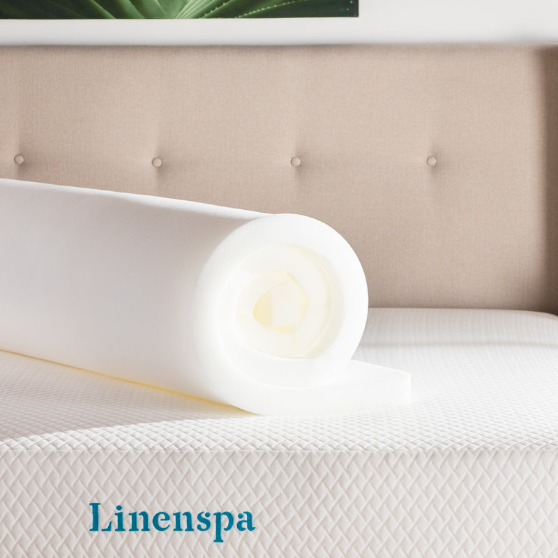 Linenspa Essentials 2'' Memory Foam Mattress Topper