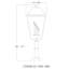 Luminaire d'extérieur sur pied 4 lumières Bien-Aime-1095757758-1095757759-1095757756