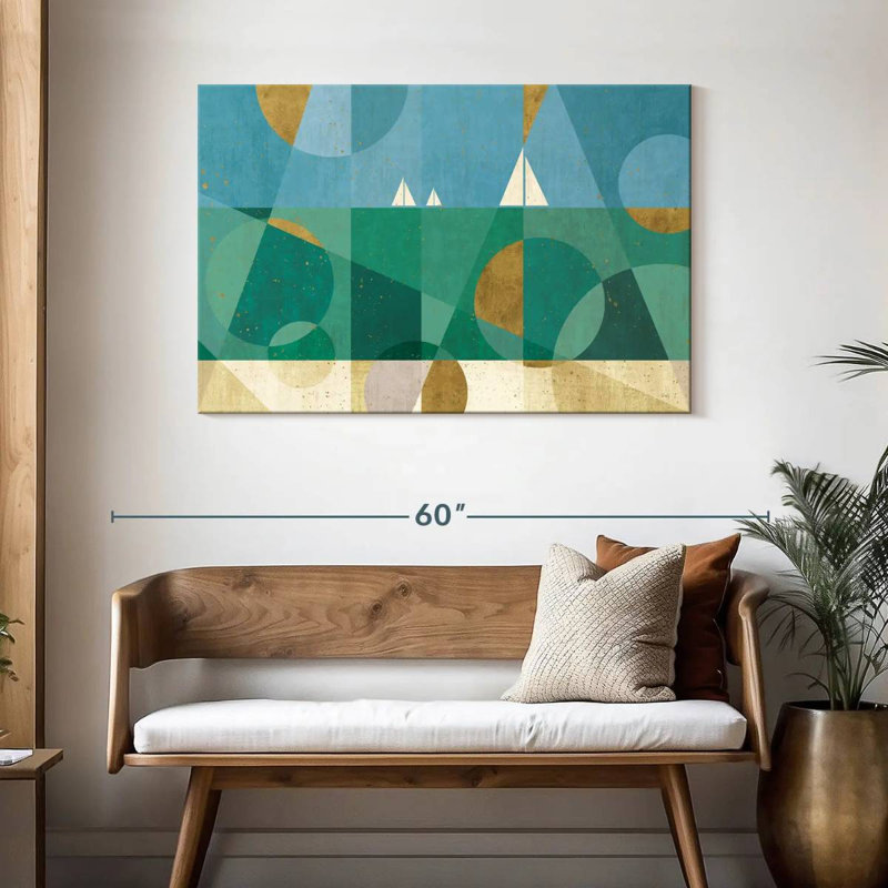 Paysage marin Avery I, H 30 po x l 45 po
