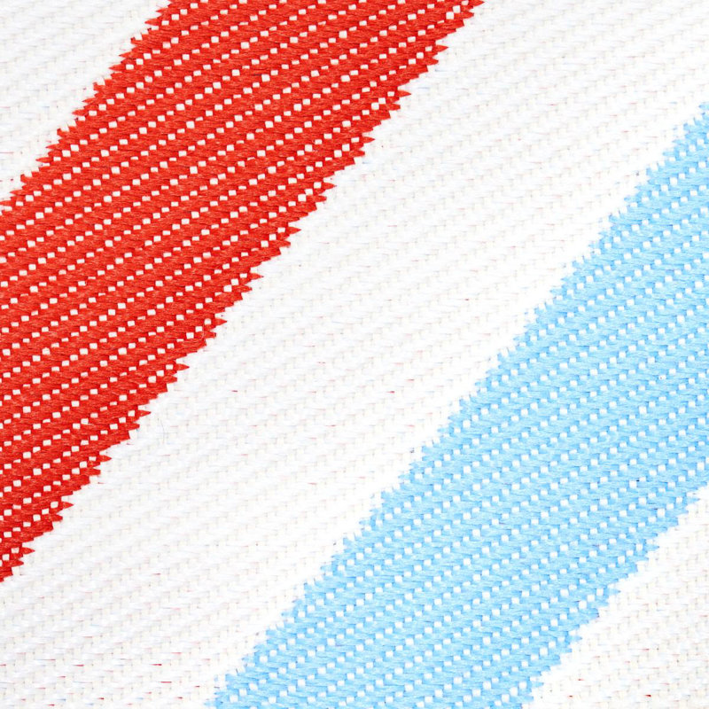 Schumacher x Mary McDonald Airmail Ii Indoor/Outdoor Tape, Red/Blue