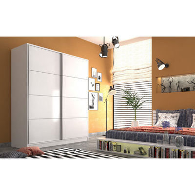 Emmilou 2 Door Manufactured Wood Wardrobe