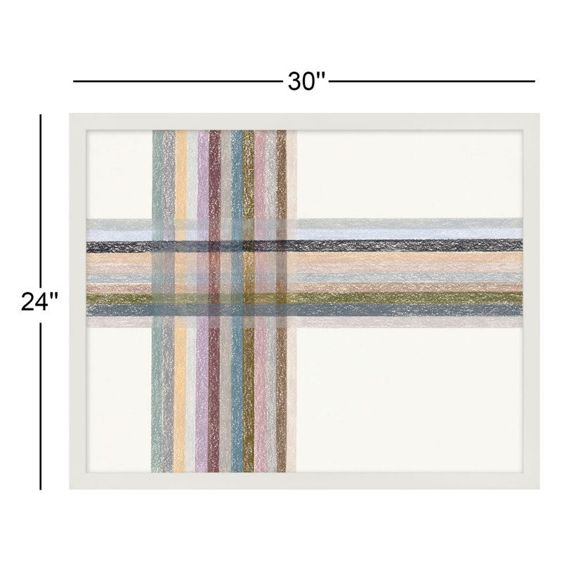 STEM Framed Print, 30" W x 24" H, White Framed