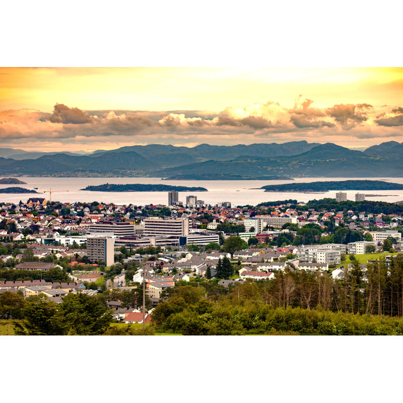 Mariasha Stavanger - Wrapped Canvas Print, 30cm H x 46cm W x 3.8cm D