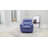 Classic Oversized Electric Power Recliner Chair, ,Equipped With USB Charging Connector With Overstuffed Cushion And Back, Soft Fabric Adults Single Recliner Sofa For Living Room-162168907