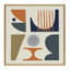 «Keaundrea Abstract Mid Century I», toile encadrée par Rachel Lee de My Dream Wall-301850250-301850254