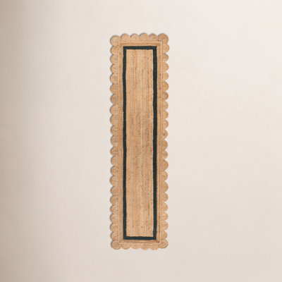 Inaki Hand-Woven Geometric Jute Rug