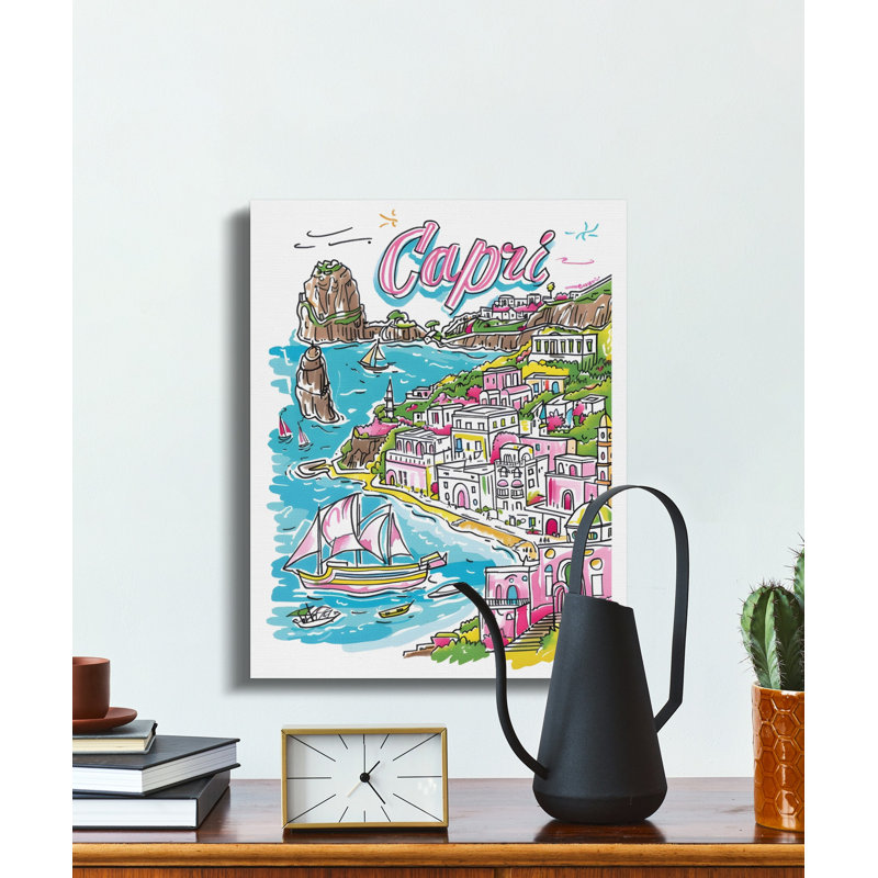 Dinardo Wrapped Canvas Print Set, 18x24