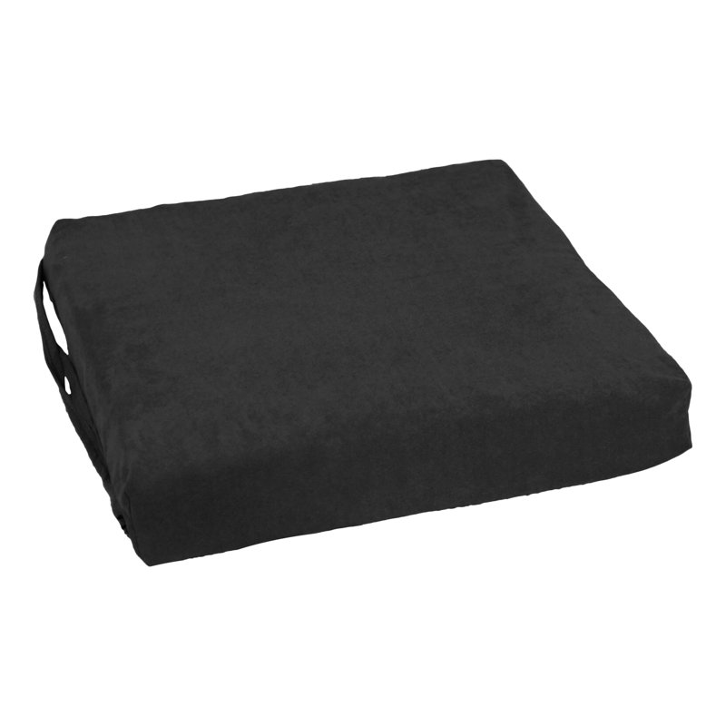 Outdoor 3'' Seat Cushion, Black