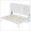 Lit escamotable double pleine grandeur
