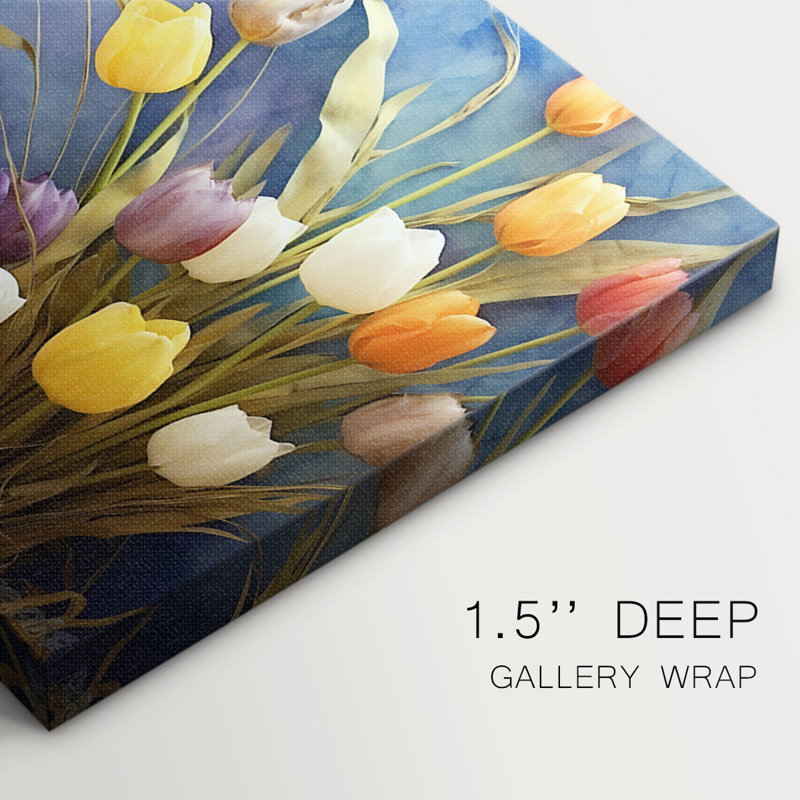 Série Floral-Lxxxiv -Galerie enveloppée Cavas, 40 x 60