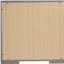 Table de chevet 2 tiroirs Pierce Grey