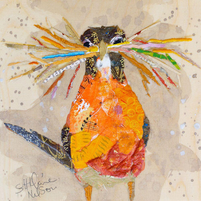 «Red Barrel Studio® St Hilaire, Elizabeth», art sur toile tendue, «Hope», H 15 po x l 15 po