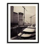 Boston Harbor Print by Alan Scherer